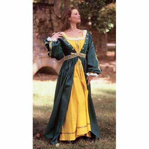 Green Medieval Outer Garment