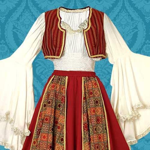 Gypsy Princess Costume Set