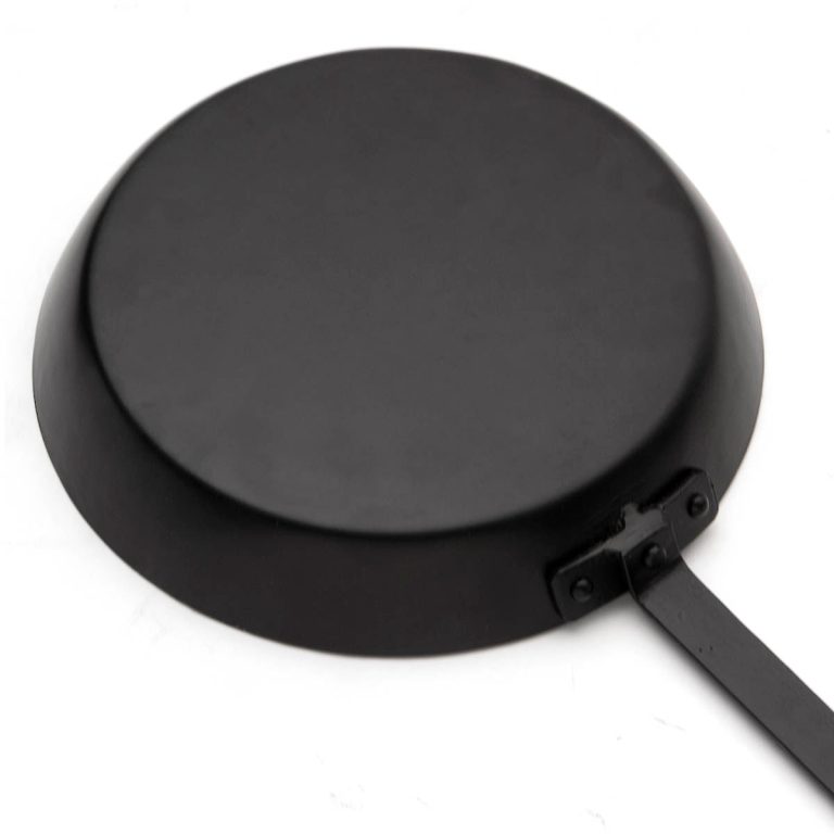 Hand Forged Iron Medieval Long Handled Pan