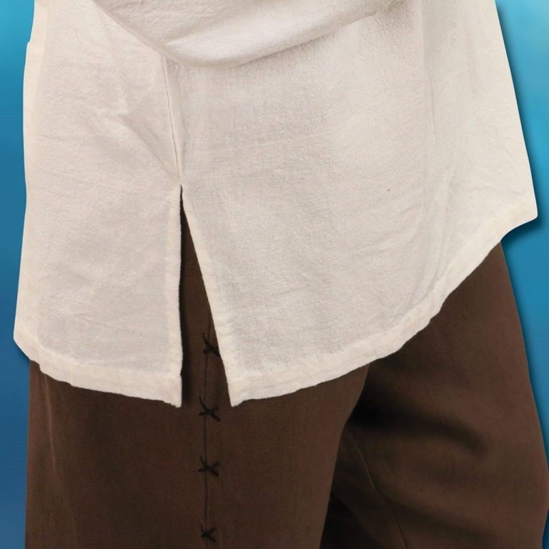 Men's Renaissance Hand-Woven and Hand-Stitched Shirt
