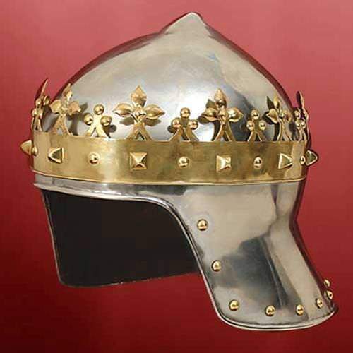 Crowned Battle Helmet