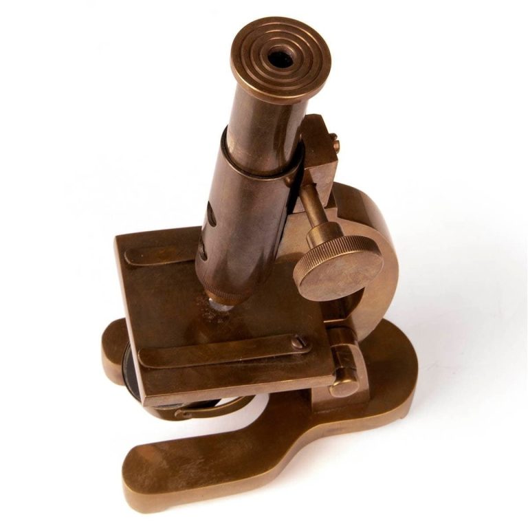 Brass Historical Replica Microscope