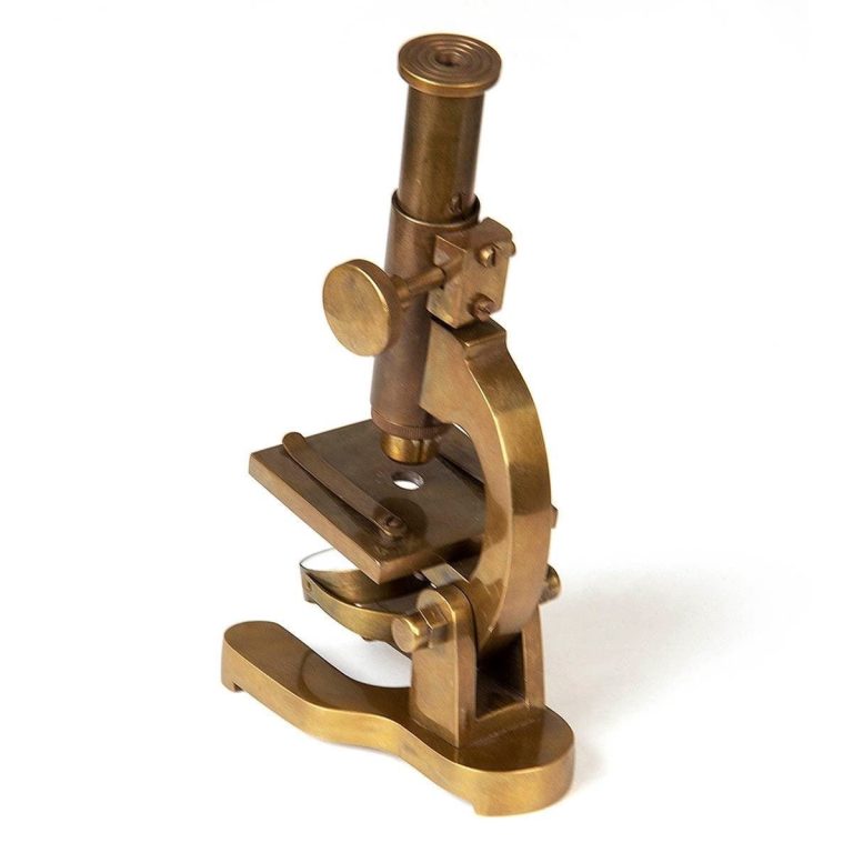 Brass Historical Replica Microscope