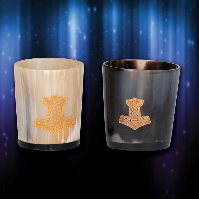 Viking Horn Shot Glass Set