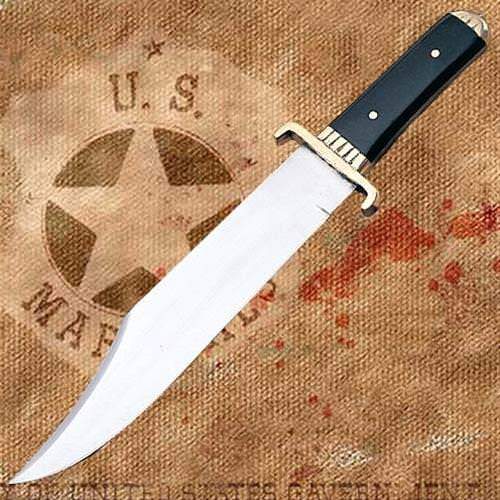 Horn-Handled Bowie Knife