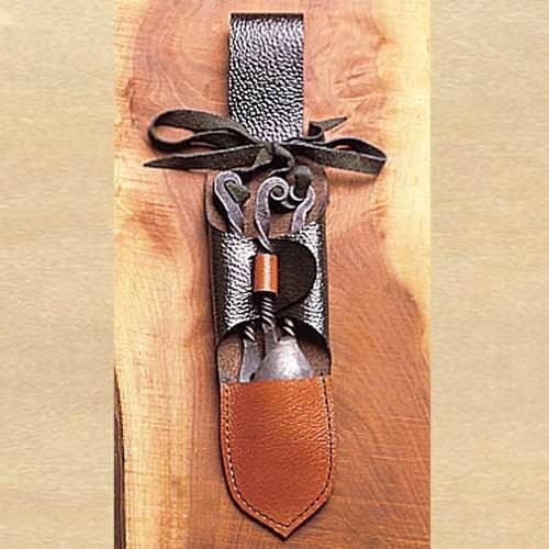 Iron Utensil Set with Storage Pouch