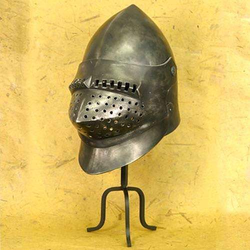 Iron Helmet Display Stand