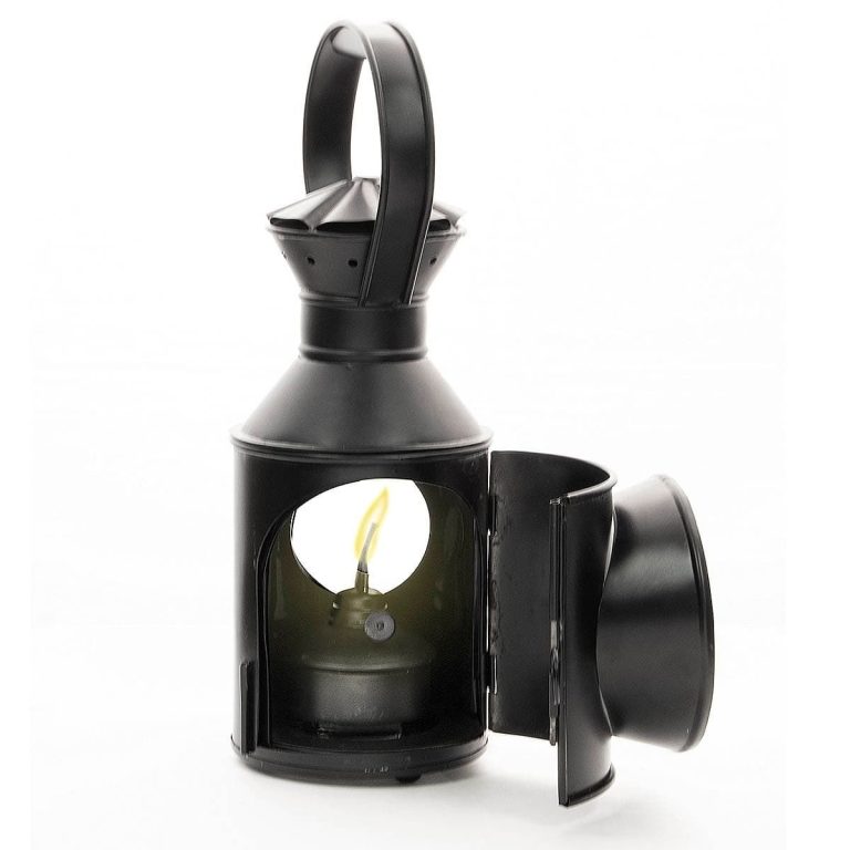 Iron Railroad Signal Lantern