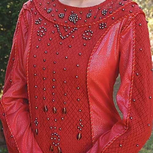 Isolde Medieval Red Dress