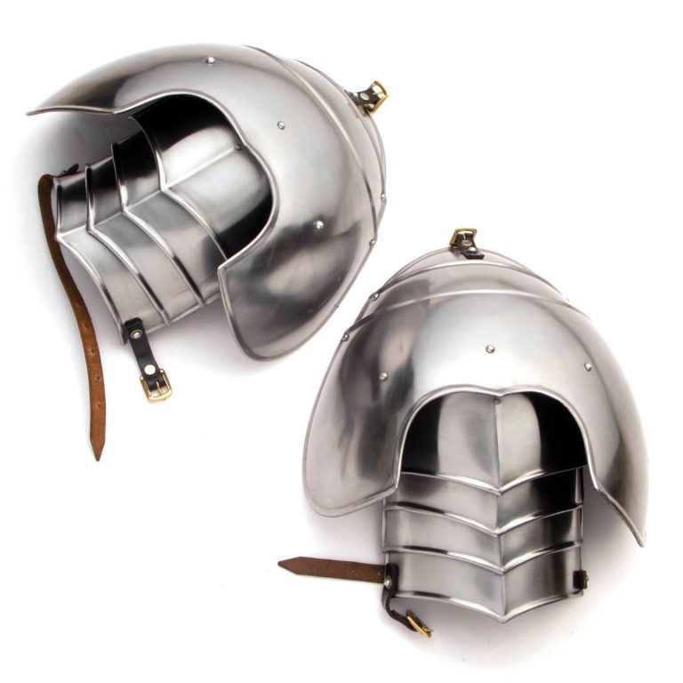 Scale Armored Knight Pauldrons