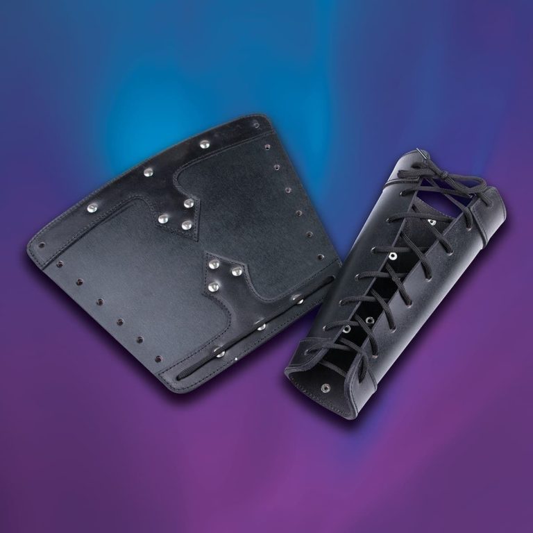 Leather Vambraces for Knightly Armor