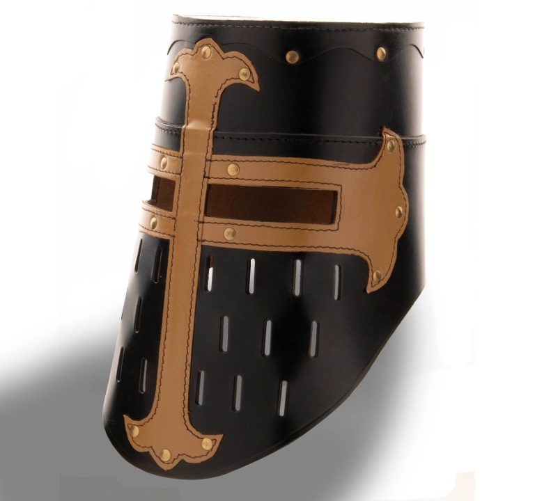 Leather Crusader Great Helm