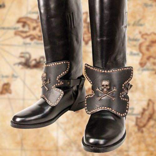 Leather Boot Toppers for Pirates