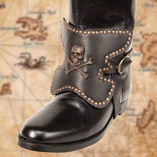 Leather Boot Toppers for Pirates