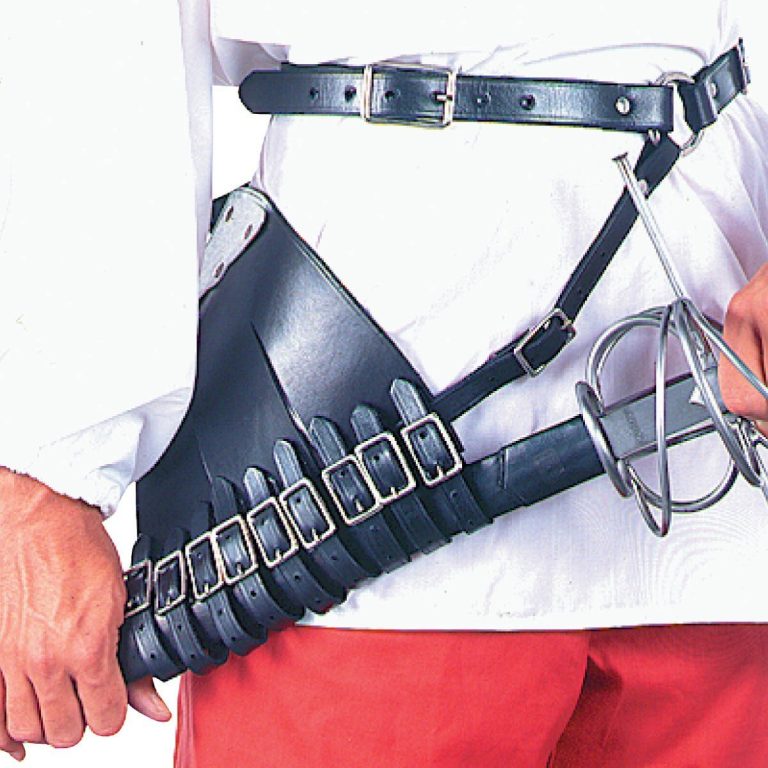 Left-Handed Leather Rapier Sheath