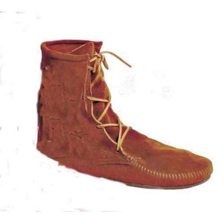 Fringeless Low Leather Boots