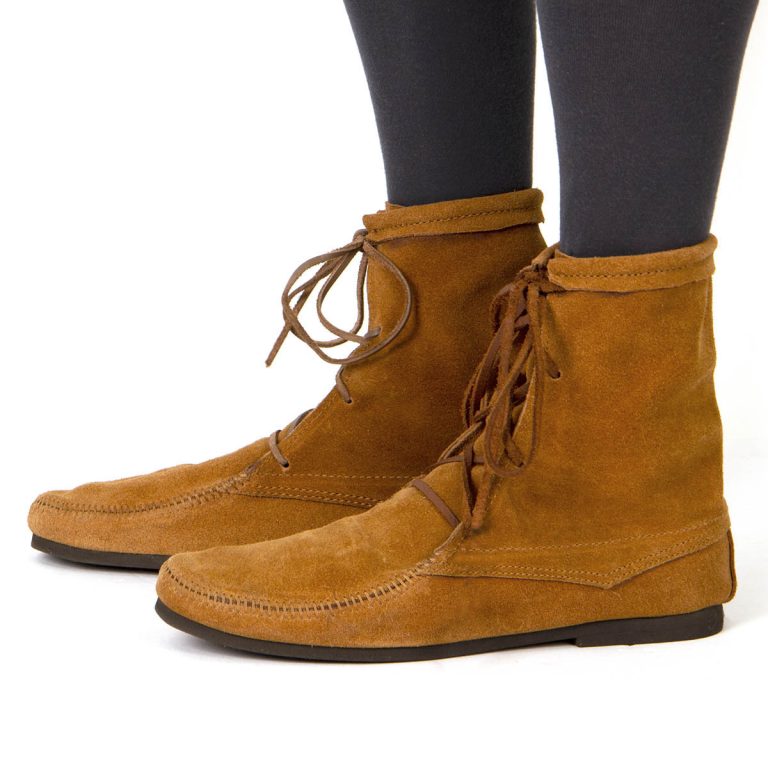 Low Suede Boots Plain Design