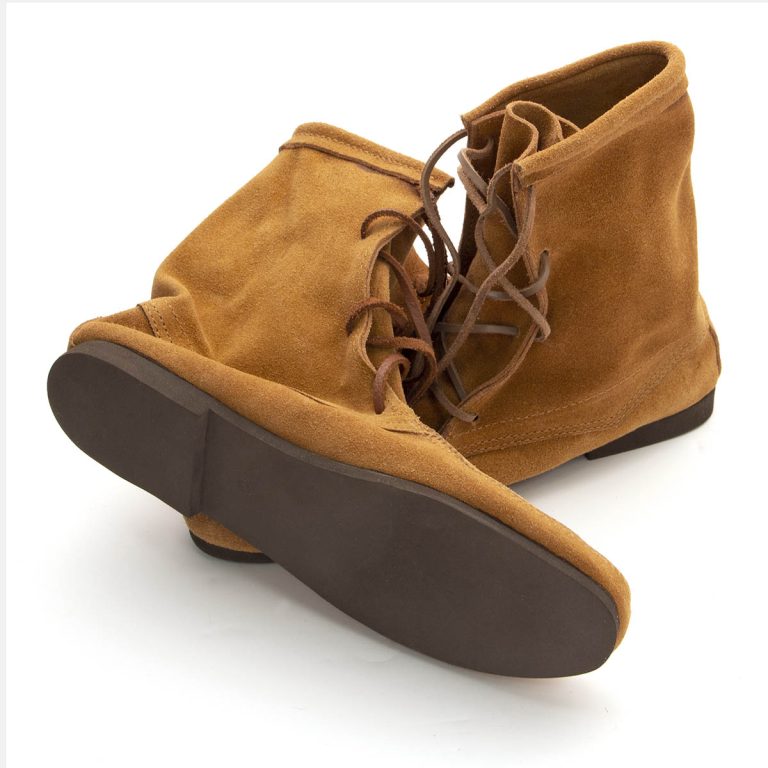Low Suede Boots Plain Design