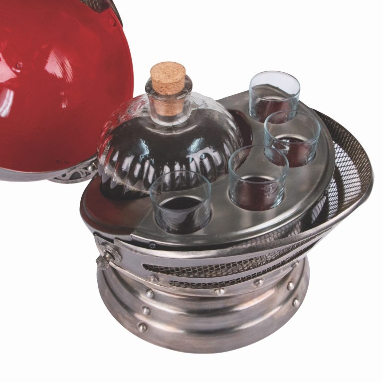 Knights Helmet Decanter Set