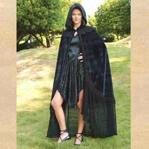 Midnight Velvet Fantasy Cape
