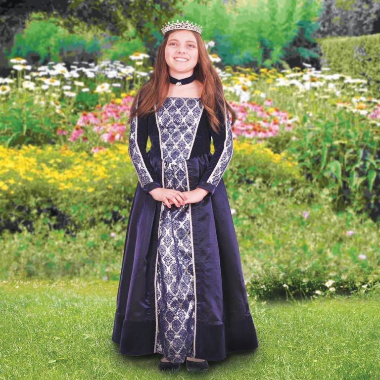 Girls' Medieval Dress Costume