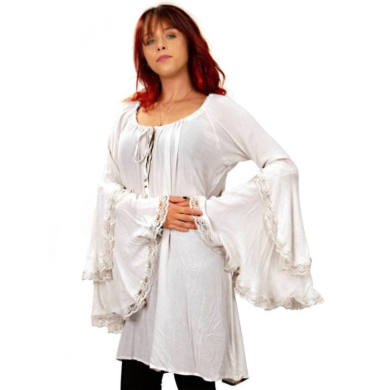Renaissance Bohemian Natural Gauze Shirt