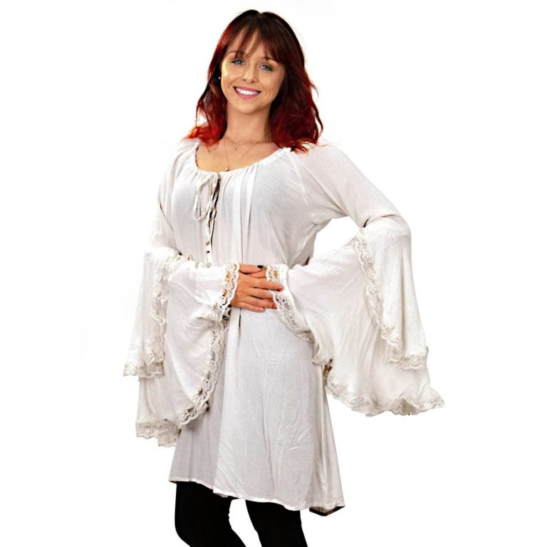 Renaissance Bohemian Natural Gauze Shirt