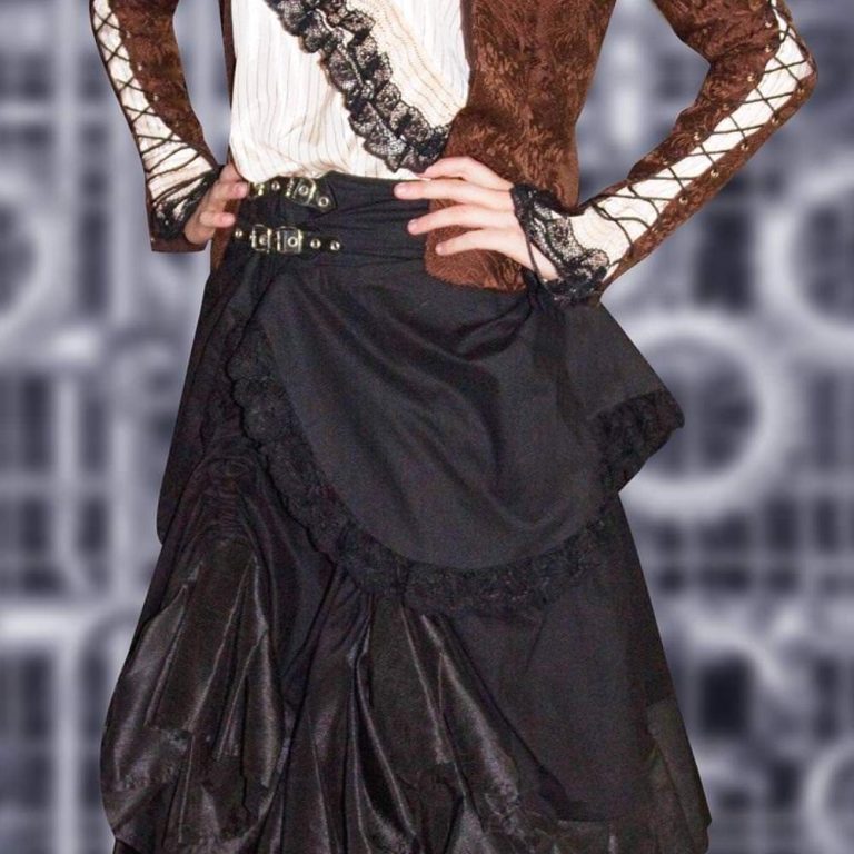 Peplum Skirt Overlay