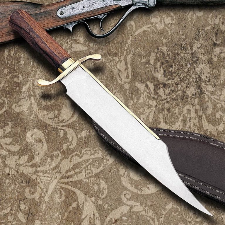Bowie Knife with Primitive Design