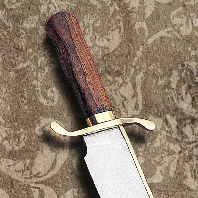 Bowie Knife with Primitive Design