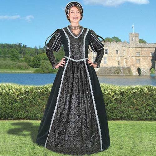 Queen Anne Style Historical Gown