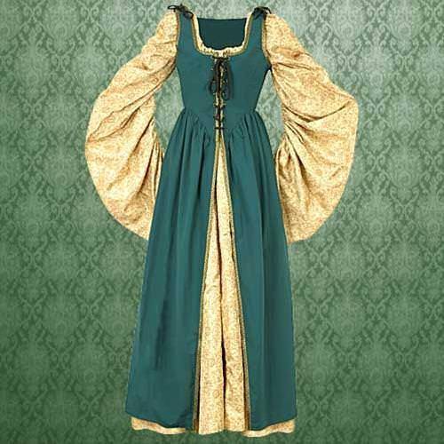 Renaissance Style Overdress Garment