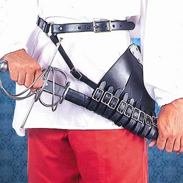 Right-Handed Leather Rapier Sheath