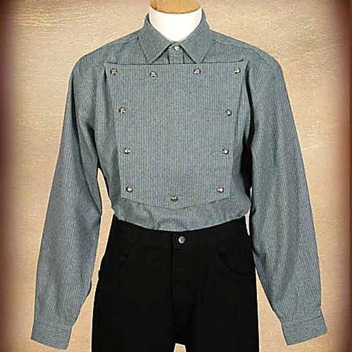 Round-Up Leather Blacksmithing Bib Shirt