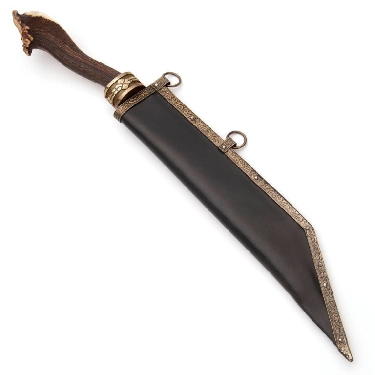 Seax with Royal Stag Design