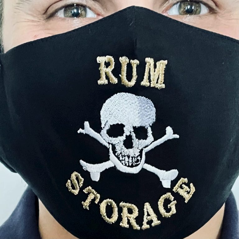 Rum Storage Protective Face Mask