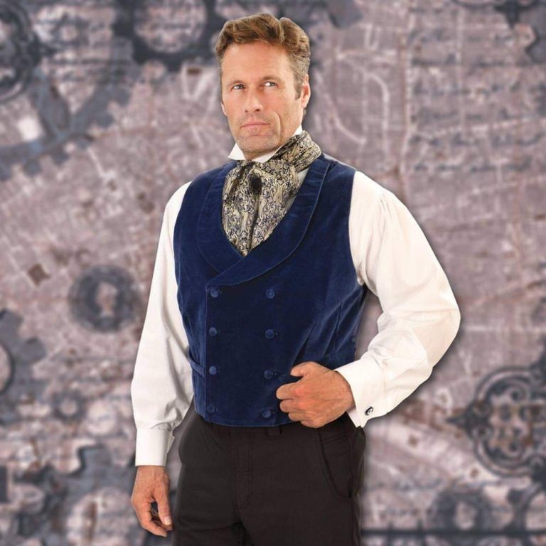 Sapphire Velvet Armor Vest