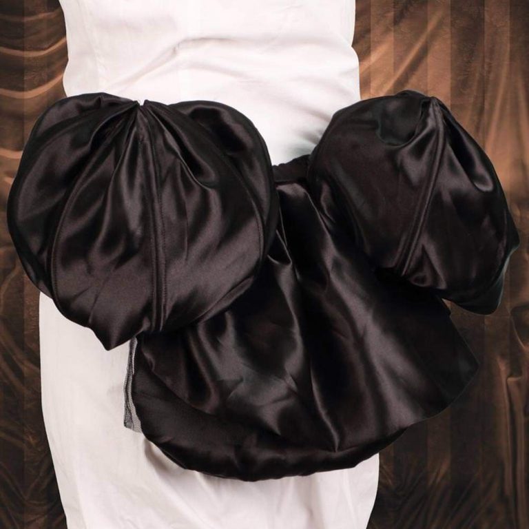 Adjustable Satin Bustle