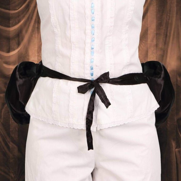 Adjustable Satin Bustle