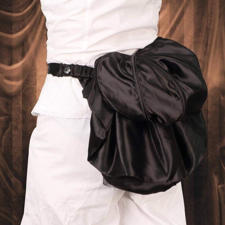 Adjustable Satin Bustle