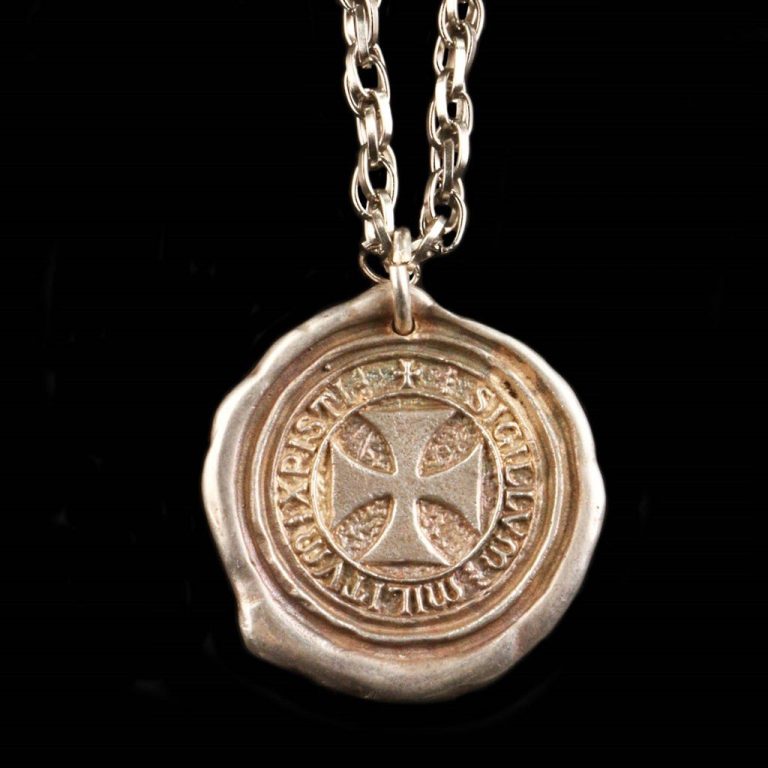 Knights Templar Seal Pendant