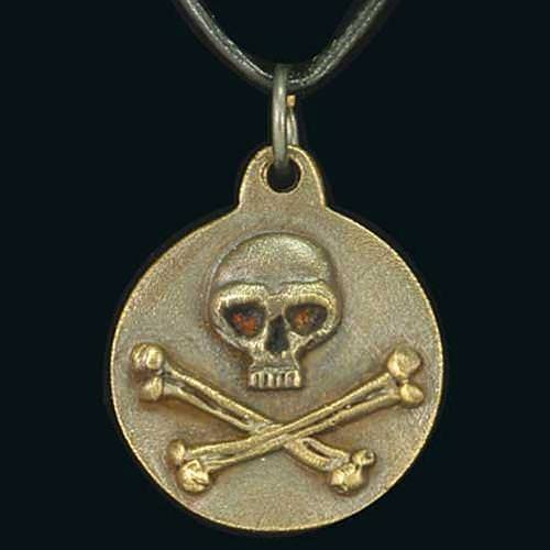 Skull and Crossbones Necklace