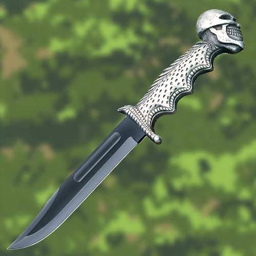 Skull Hilt Combat Knife