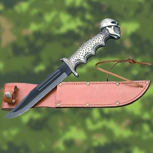 Skull Hilt Combat Knife