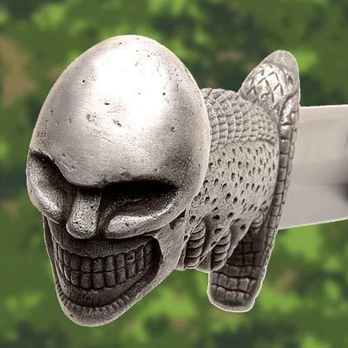 Skull Hilt Combat Knife
