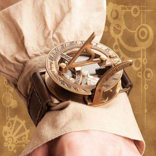 Steampunk Wrist Navigation Device