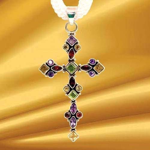 Renaissance Cross in Sterling Silver