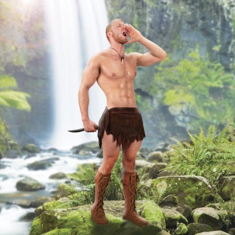 Suede Leather Loincloth