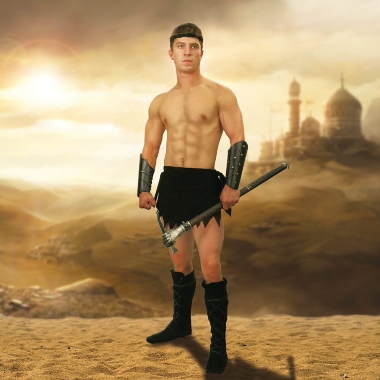 Suede Leather Loincloth