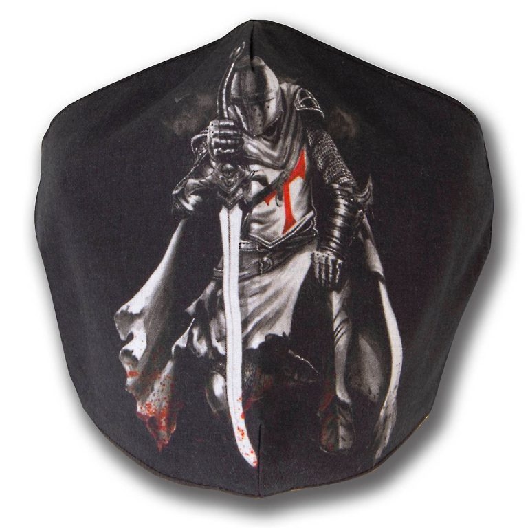 Triple Layered Templar Knight Face Mask